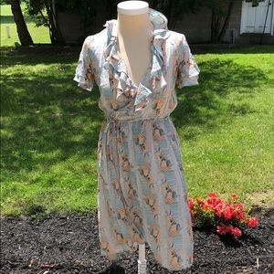 TUCKER WRAP DRESS